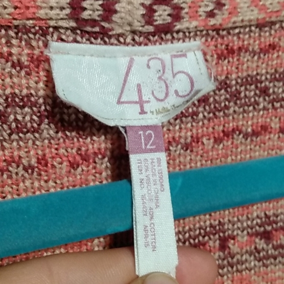 Women's 435 by Matilda Jane Size 12 Sweater - Picture 2 of 6